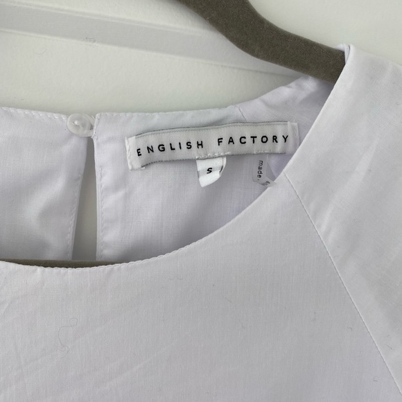 English Factory Short Balloon Sleeve Mini Dress - Picture 5 of 6